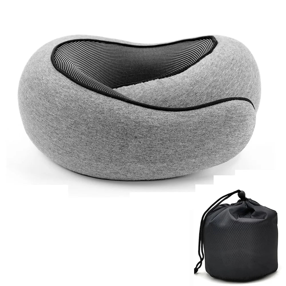 VICIENNA - Coussin de Voyage en Mousse à Mémoire de Forme