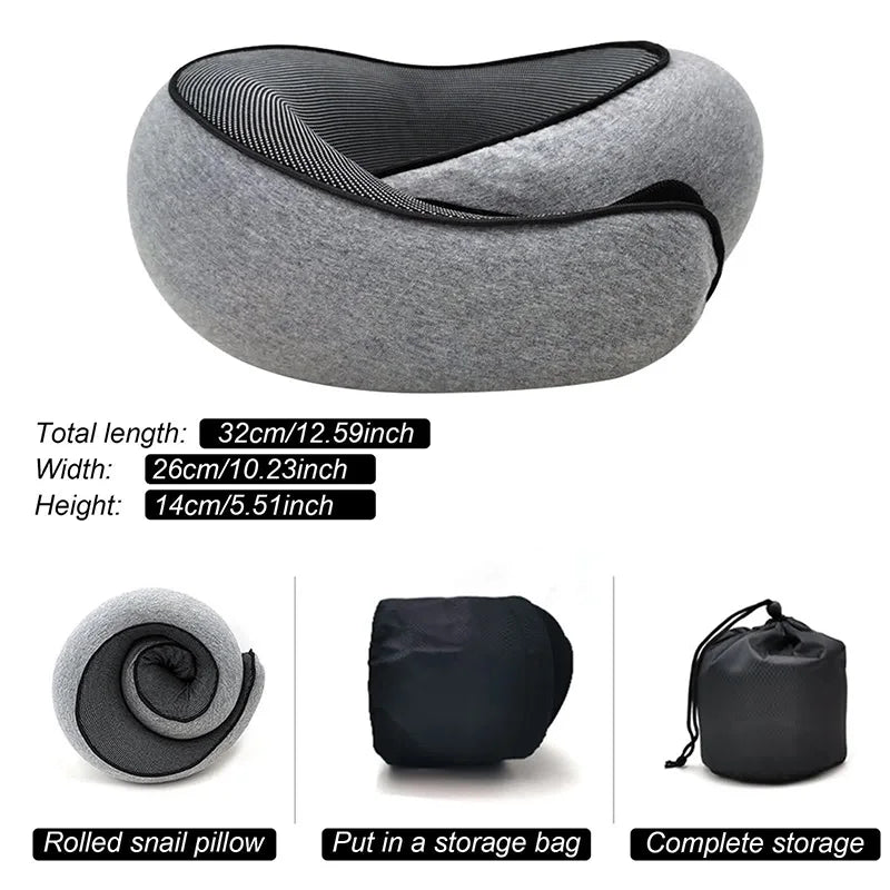VICIENNA  - Coussin de Voyage en Mousse à Mémoire de Forme
