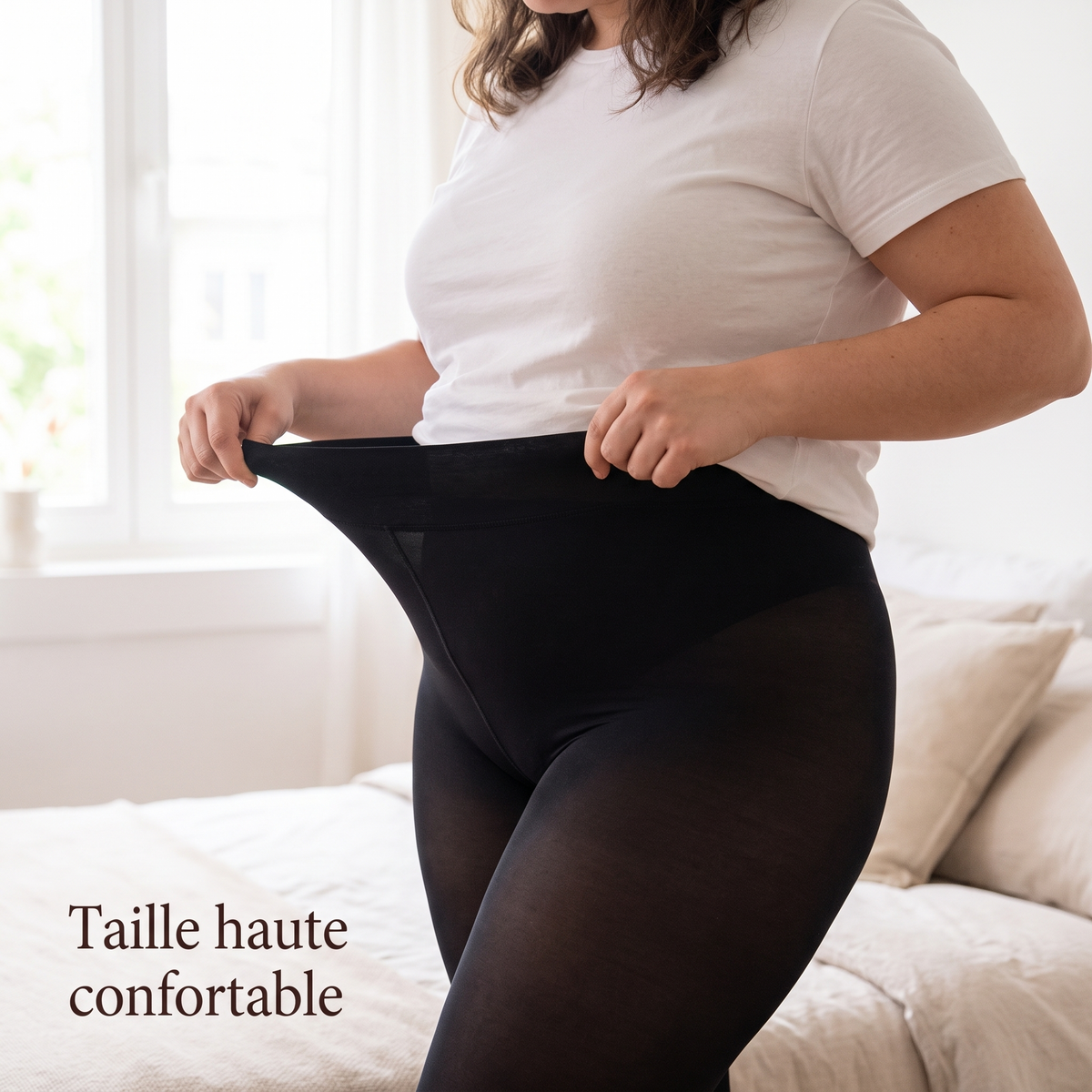 Ceinture taille haute confortable et extensible